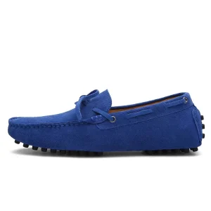 Women’s Customizable Driving Moccasin Loafers Big Size 36-42 Cow Suede Platform Shoes Slip On Soft Leather EVA Printed