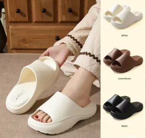 Women’s Designer EVA Summer Beach Sandals Slippers Platform Thick Sole Non Slip Home Slides for Women Ladies