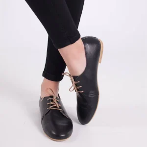 Women’s Designer Office Shoes Summer Autumn Comfortable Genuine Leather Ballet Flats Slip On Closure Lightweight Anti Slip