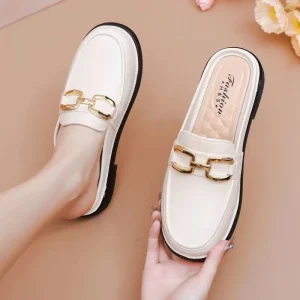 Women’s Designer Summer Beach Slide slippers Soft Bottom Non slip Half covered Fashion Sandals for Women & Ladies