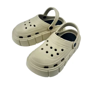 Women’s Elevated Clogs Thick Sole EVA Anti Slip Outdoor Customizable Shoe Flowers Summer Beach Vacation Outdoor Wear