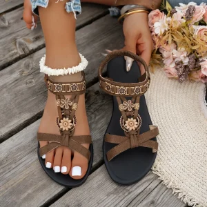 Women’s Ethnic Style Plus Size Outdoor Platform Sandals Fashion Trend Breathable Casual