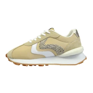 Women’s Fashion Chunky Sneakers Lace Up Comfortable Waffle Trainers