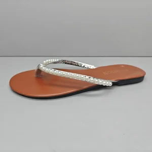 Women’s Fashion Slide Sandal PU Upper TPR Outsole Summer & Spring Seasons