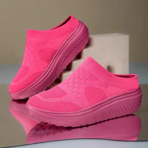 Women’s Fashion Sneakers Platform Sports Shoes Casual Walking Sandals for Spring Includes Sports Socks