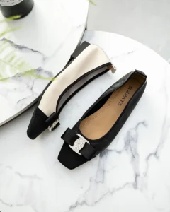 Women’s Fashion Square Toe Pumps Light Elegant Exquisite Luxury Dress Shoes