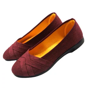 Women’s Fashion Trend Flat Shoes with Pointed Design for Spring and Autumn