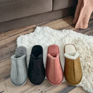 Women’s Fashion Trend Microfiber Slippers New Design Soft House Slippers LED Comfortable Cushion Indoor Outdoor