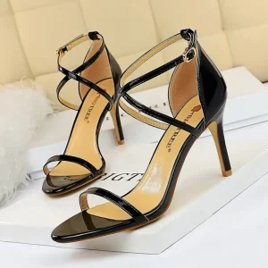 Women’s Fish Mouth Sandals Breathable Summer Wedge Sandals with Thick Bottom Ladies Hollow Out PU Insole Wedge Sandals
