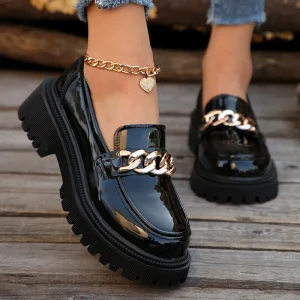Women’s Flat Light Lace up Flower Chunky Casual Autumn Loafers Rafia Mules Mary Jane Buckle Comfortable Slip Platform