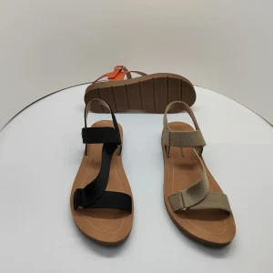 Women’s Flat New Sandals Good Quality PU Knitted Upper Breathable Outdoor Summer Slipper or Sandal