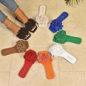 Womens Flat slippers Outdoor Light Weight Beach Sandals Fashion Comfortable Women’s Shoes Mix Design