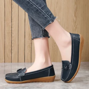 Women’s Floral Loafers ODM Summer Fashion Trends Cross-Border Casual Flat Shoes for Spring Large Size Women’s