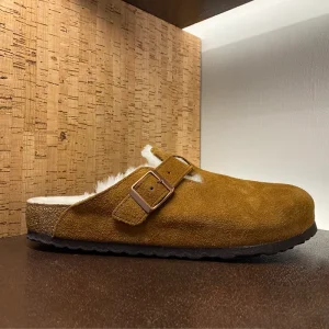 Women’s Genuine Leather Cow Suede Cork Sole Summer Autumn Slip-on Mules Lightweight Black Clogs Insole