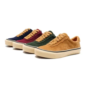 Women’s Genuine Leather Suede Lace-Up Flats Light Weight Soft for Autumn Spring Summer