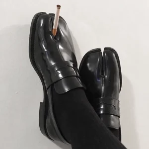 Women’s Genuine Leather Vegetable Tanned Loafers Flat Bottom Versatile Shoes