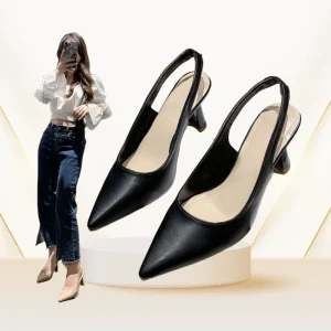 Women’s High Heel Sandals Half Shoes