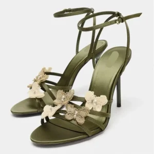 Women’s High Heels Stiletto Casual Style Height Increasing Party Shoes for Summer Open Outdoor Sandals