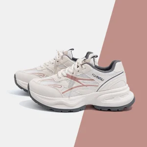 Women’s High Quality Factory Design Casual Sneakers Synthetic Mesh Breathable Lightweight Shoes for Women