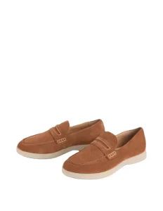 Women’s High Quality Suede Loafers British Style Fashionable Oxford Shoes Comfortable Slip on Shoes