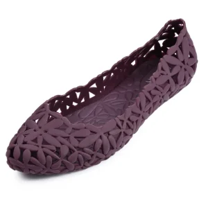 Women’s Hollow Breathable Sandals Pointed Solid Colour Casual Shoes Anti Slip Soft Bottom Flats