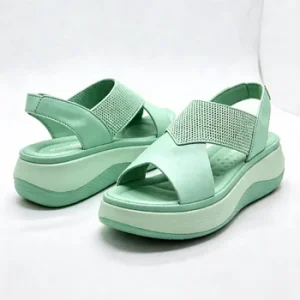 Women’s Home Slippers Soft PU Leather Waterproof Wear-resistant Non-deforming Minimalist Indoor Slides