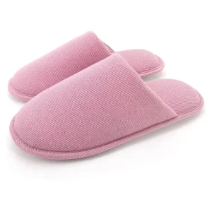 Women’s Indoor Memory Foam Classic Scuff Slippers Slip on House Slippers Breathable Lightweight Non Skid Soles
