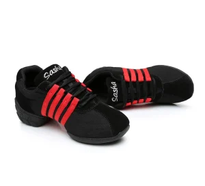 Women’s Lady Split Sole Jazz Shoes Lace up Sneakers