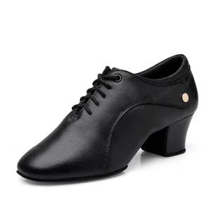 Women’s Latin Dance Shoes Lace-up Ballroom Modern Salsa Rhythm Teaching Practice