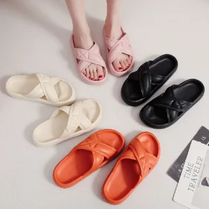 Women’s Lightweight Anti-Slip Flat Sandals Fashionable Summer Sandals New Design by Recyclable Material