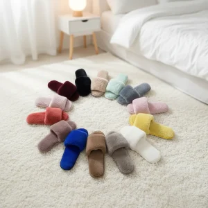 Women’s Lightweight Anti Slip Indoor Slippers for Winter Spring Autumn Season