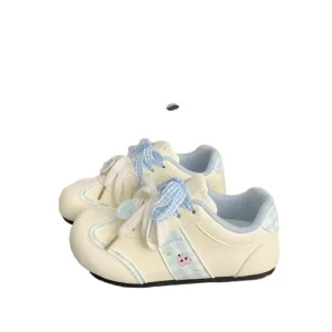 Women’s Lightweight Breathable Anti Slip Lace Up Casual Shoes for Daily Wear Walking Outdoor Activities