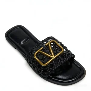 Women’s Lightweight Flat bottomed Flip Flops Fashion Trend Flat Sandals for Beach Wear