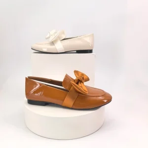Women’s Lightweight Flats Lace-Up Stone Decorated TPR Outsole PU Upper Convertible Straps Open Toe Hard-Wearing Spring Summer