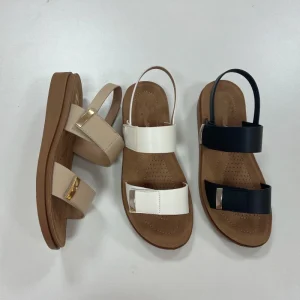 Women’s Lightweight Leather Sandals Comfortable Breathable Outdoor Fashion Trend for All Seasons Summer Spring Winter Autumn
