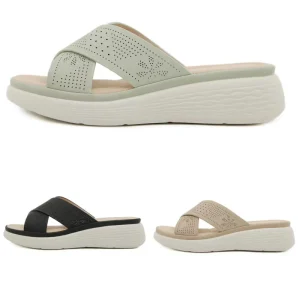 Women’s Lightweight Outdoor Sandals with Arch Support and Comfortable Thick-soled Slip-resistant Beach Shoes