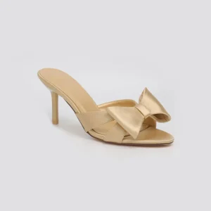 Women’s Lightweight Silk Pointed Toe Dress Pumps Sandals High Thin Heels Slip-On Slippers Shoes for Summer and Autumn Seasons