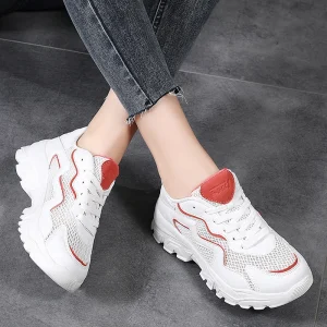 Women’s Lightweight Walking Sneakers Air Cushion Tennis Basketball Athletic Running Fashion Sport Beautiful Shoes for Girls