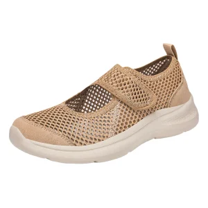 Women’s Mary Jane Flats Shoes Loafers Low-top Slip Jogger Jogging Air Mesh Walk Running Minimal Light Weight Soft EVA Sneakers