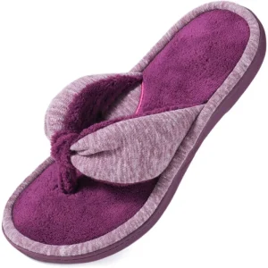 Women’s Memory Foam Flip Flop Slippers