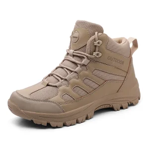 Women’s Men’s Hiking Shoes Anti-Slip Hiking Boots Women Waterproof Hiking Lightweight Outdoor Trekking Shoes