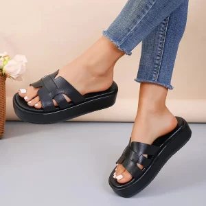 Women’s New Arrival High Quality Vintage Designer Summer Open Toe Outdoor Sandals Thick Sole Platform Lightweight