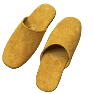 Women’s New Fashion Round Toe Warm Slippers for Home Soft Breathable Plush Insole with Rubber+EVA Outsole