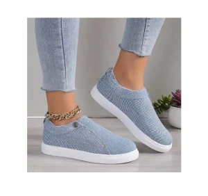 Women’s New Slip-On Board Comfortable Leather Small White Shoes Fashion Trend Thick-Soled Women’s Shoes