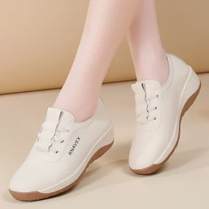 Women’s Non Slip Shoes Platform Hiking Boots Work Safety Shoes Anti Skid Daily Commute Shoes