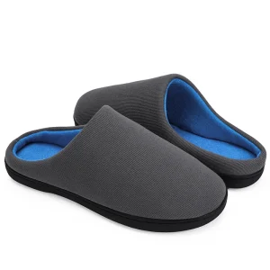 Women’s Original Two-Tone Foam Slipper Soft Fur Comfort Winter Slip-On Bedroom Cozy Slippers Size 36 47
