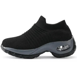 Women’s Outdoor Comfortable Athletic Running Mesh Sneakers Slip on Sport Shoes