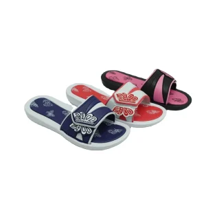 Women’s Outdoor Sandals PVC Printed Customizable Anti Slip Shoes Soft EVA Sole Light Weight