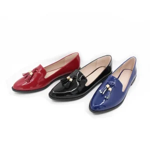 Women’s PU Flat Shoes Lady Comfortable Dress Shoes