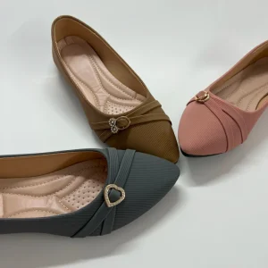 Women’s PU Leather Casual Flats Elegant Dress Boat Shoes for Office Wedding & Daily Wear with Cushioned Insoles